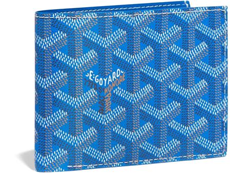 goyard victoire wallet blue